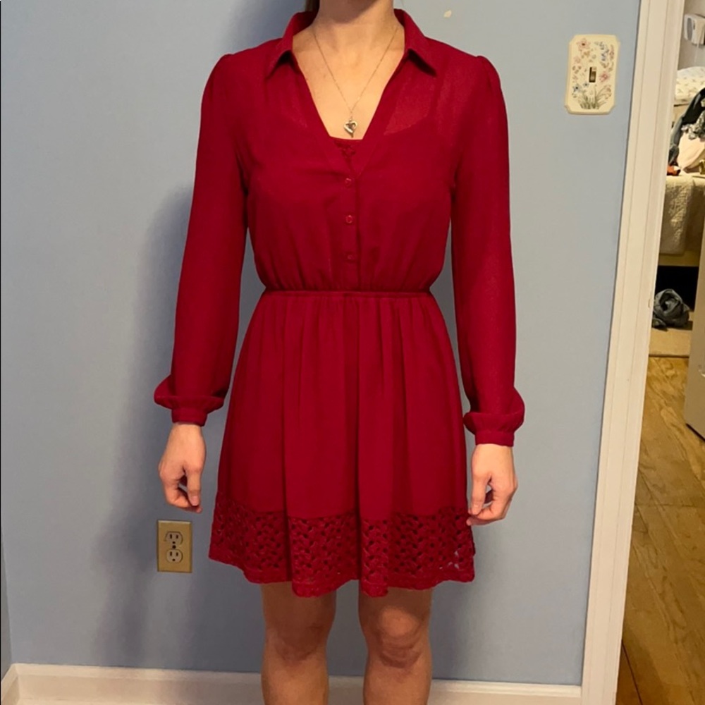 Red dress - Picture 1 of 2